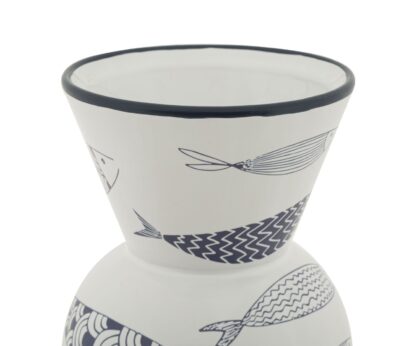 VASO CERAMICA FISH TALL CM Ø 14X38,5 - immagine 2