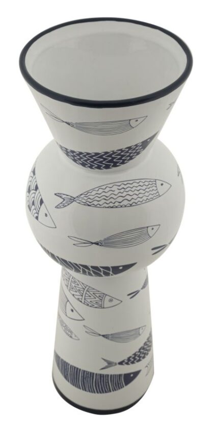 VASO CERAMICA FISH TALL CM Ø 14X38,5 - immagine 5