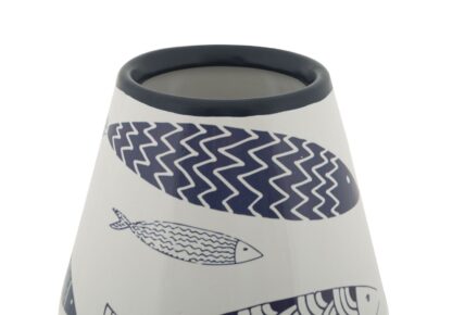 VASO CERAMICA FISH DOUBLE CM Ø 14X34 - immagine 3
