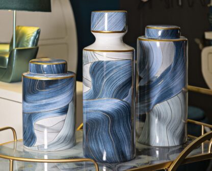 VASO CERAMICA ELEGANT CM Ø 15X34 - immagine 6