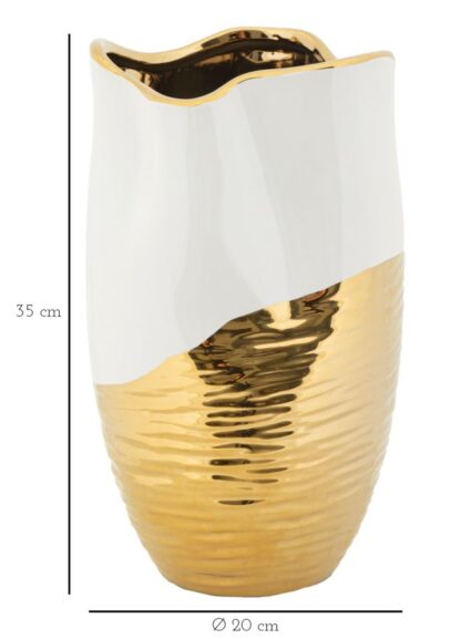 VASO CERAMICA LUX CM Ø 20X35 - immagine 6