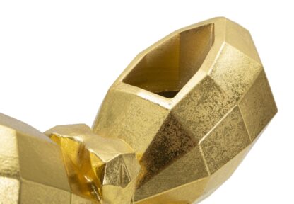 VASO BUTTERFLY GOLD CM 22,5X8X15 - immagine 4
