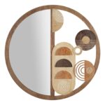 SPECCHIO DA MURO BLOCK CM Ø 80X3