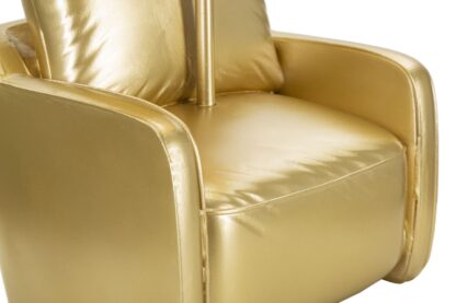 LAMPADA DA COMODINO MIDCENTURY GIALLA CM Ø 26X46 - immagine 4