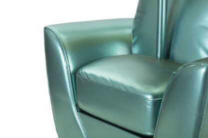 LAMPADA DA COMODINO MIDCENTURY TURCHESE CM Ø 26X43 - immagine 3