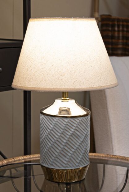 LAMPADA DA TAVOLO CAPE TOWN CM Ø 30X47 - immagine 5