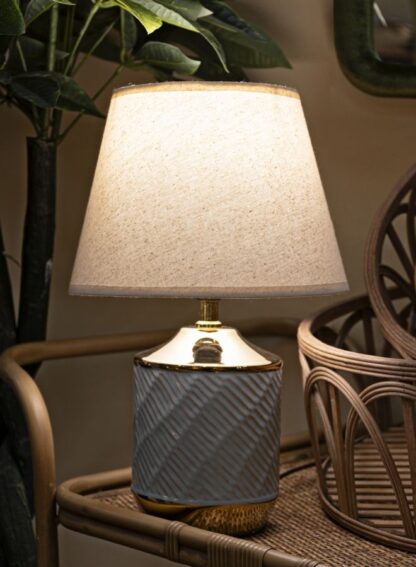 LAMPADA DA TAVOLO CAPE TOWN CM Ø 25X40 - immagine 5