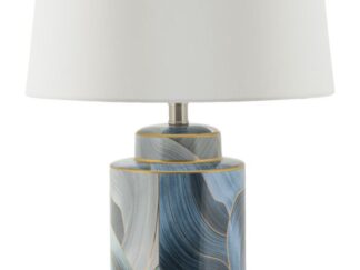 LAMPADA DA TAVOLO CERAMICA ELEGANT CM Ø 40X64