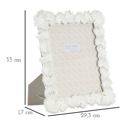 CORNICE PALM LEAF CM 28,5X1,7X33 (MISURA INTERNA CM 20X25) - immagine 6