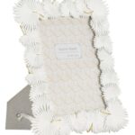 CORNICE PALM LEAF CM 22,7X1,5X28 (MISURA INTERNA CM 15X20) stile GLAM