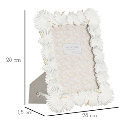 CORNICE PALM LEAF CM 22,7X1,5X28 (MISURA INTERNA CM 15X20) - immagine 6