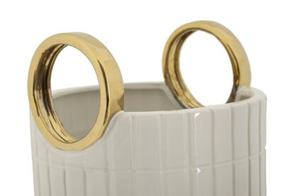 VASO CERAMICA SHOPPING CM Ø 18X25 - immagine 4