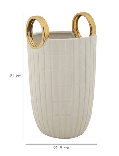 VASO CERAMICA SHOPPING CM Ø 18X25 - immagine 7