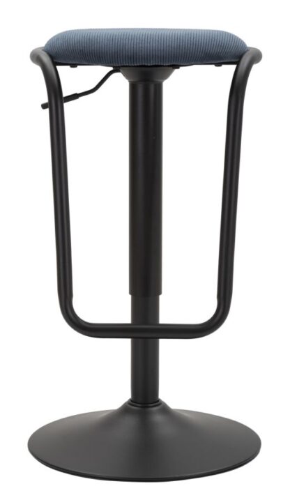 SGABELLO BAR DESTINY NAVY CM Ø 41X61-83 - immagine 2
