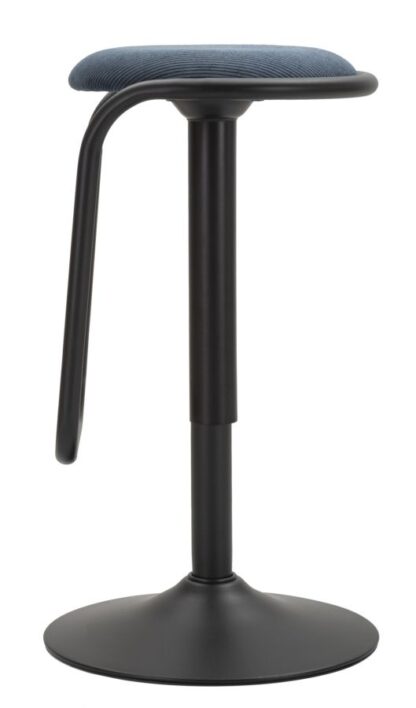 SGABELLO BAR DESTINY NAVY CM Ø 41X61-83 - immagine 3