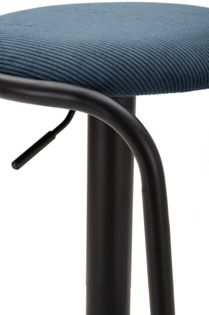 SGABELLO BAR DESTINY NAVY CM Ø 41X61-83 - immagine 6
