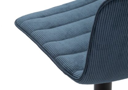 SGABELLO BAR HIGH NAVY CM 43X49,5X85,5-107(SEDUTA CM 61-82,5) SET 2PCS - immagine 6