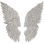 PANNELLO ALI BEAUTY COPPIA SILVER CM 37,5X3X100