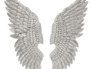 PANNELLO ALI BEAUTY COPPIA SILVER CM 37,5X3X100