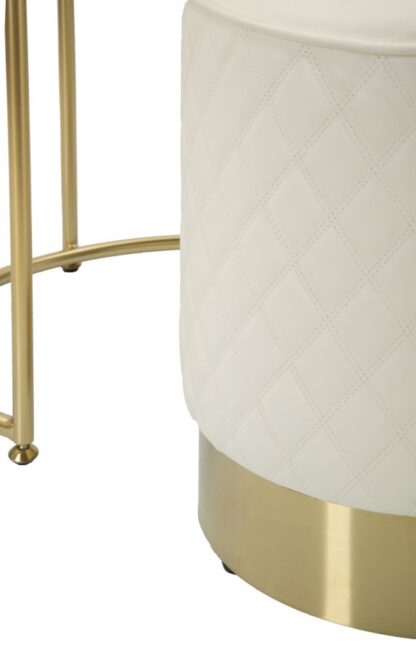 COMODINO/TOLETTA C/PUFF SHARON CM Ø 52X70 - Ø 36X39 - immagine 6