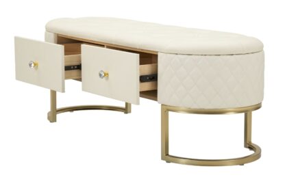 PANCA C/CASSETTI SHARON CM 120X40X43 - immagine 3