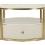 TAVOLINO DA CAFFÈ SHARON CM Ø 75X40