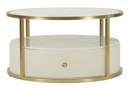 TAVOLINO DA CAFFÈ SHARON CM Ø 75X40