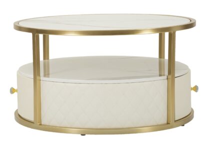 TAVOLINO DA CAFFÈ SHARON CM Ø 75X40 - immagine 2