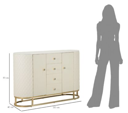 MOBILE SHARON CM 120X40X85 - immagine 11