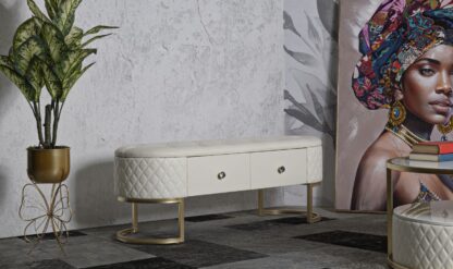 PANCA C/CASSETTI SHARON CM 120X40X43 - immagine 10