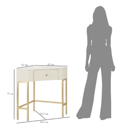 CONSOLE ANGOLARE SHARON CM 84,5X60X77 - immagine 10