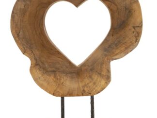 SCULTURA HASI IN TEAK RICICLATO CM 28X10X38 (PEZZI UNICI - NON RIP. IN SERIE)