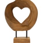 SCULTURA HASI IN TEAK RIC. CM 20X10X28  (PEZZI UNICI - NON RIP. IN SERIE)