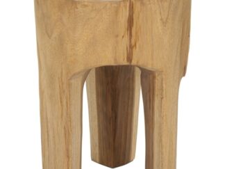 SGABELLO STOLD IN TEAK RICICLATO CM Ø 30X40 (PEZZI UNICI - NON RIP. IN SERIE)