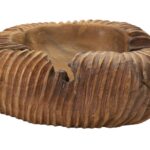 S/TASCHE GARIT IN TEAK RIC. CM 37X40X16 (PEZZI UNICI - NON RIP. IN SERIE)