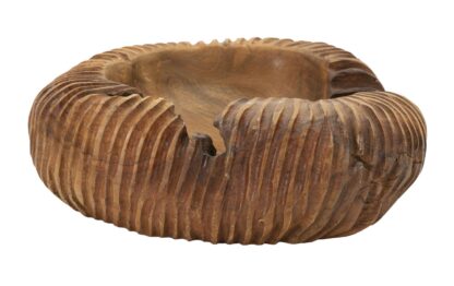 S/TASCHE GARIT IN TEAK RIC. CM 37X40X16 (PEZZI UNICI - NON RIP. IN SERIE)