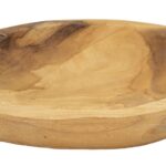 S/TASCHE TIPIC IN TEAK RIC. CM Ø 25X5 (PEZZI UNICI - NON RIP. IN SERIE)