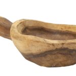 S/TASCHE SPOON IN TEAK RIC. CM 36X16X8 (PEZZI UNICI - NON RIP. IN SERIE) stile ETNICH