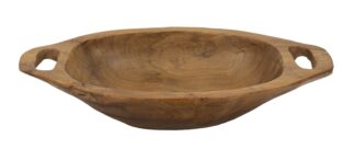 S/TASCHE WAN IN TEAK RICICLATO CM 37X26,5X7 (PEZZI UNICI - NON RIP. IN SERIE)