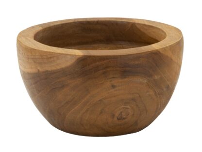 S/TASCHE ERUSI SIMPLE IN TEAK RIC.CM Ø15X9,5 (PEZZI UNICI-NON RIP.IN SERIE)