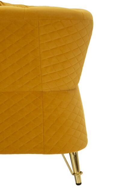 DIVANO EMY SENAPE C/CUSCINI CM 162X83X76 - immagine 11