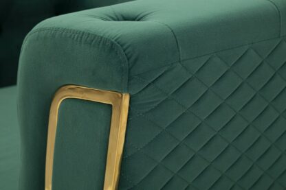 POLTRONA EMY VERDE C/CUSCINO CM 104X83X76 - immagine 11