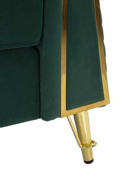 POLTRONA EMY VERDE C/CUSCINO CM 104X83X76 - immagine 9