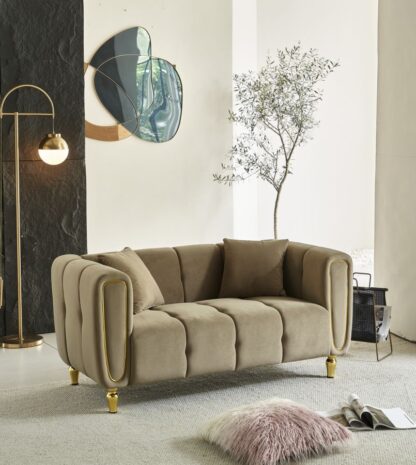 DIVANO ALMA GRIGIO C/CUSCINI CM 155X81X71 - immagine 11