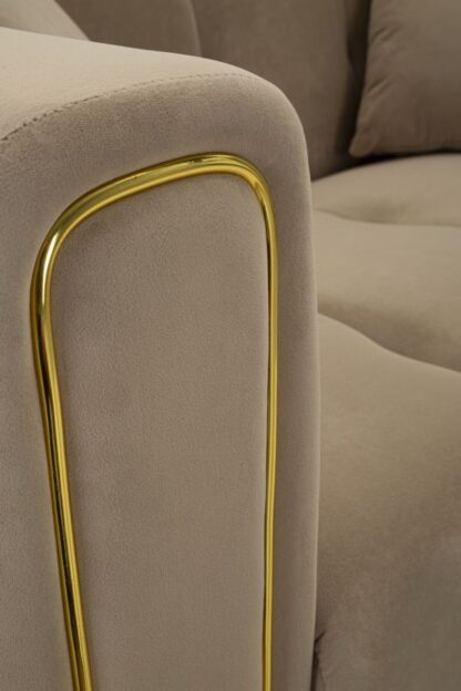 DIVANO ALMA GRIGIO C/CUSCINI CM 155X81X71 - immagine 8