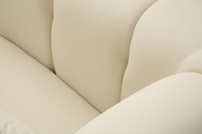 POLTRONA ALMA CREMA C/CUSCINO CM 97X81X71 - immagine 9