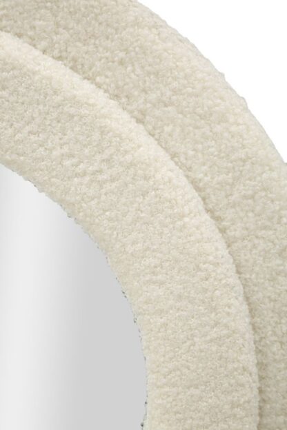 SPECCHIO DA MURO TEDDY CREMA CM 60X4X160 - immagine 4