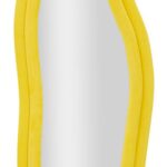 SPECCHIO DA MURO CHANEL GIALLO CM 60X4X160