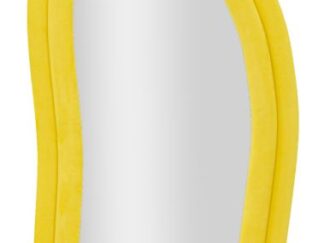 SPECCHIO DA MURO CHANEL GIALLO CM 60X4X160
