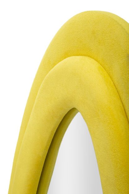 SPECCHIO DA MURO CHANEL GIALLO CM 60X4X160 - immagine 5